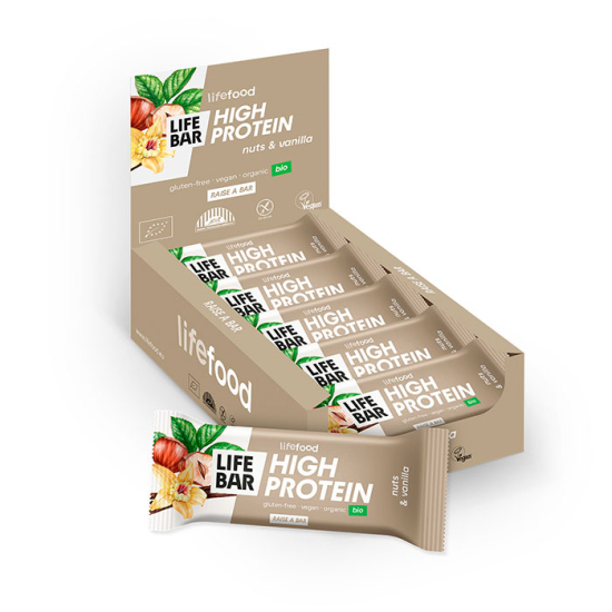 Life Food LifeBar Protein Nocciola e Vaniglia BIO