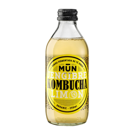 MUN Kombucha Zenzero e Limone - vetro BIO