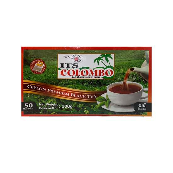 Tè nero ceylon in bustine