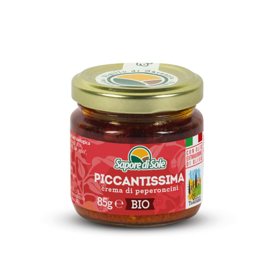 Piccantissima crema di peperoncini BIO