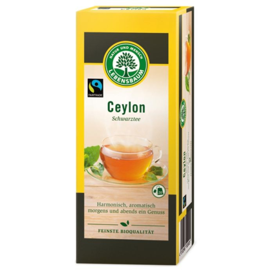 Tè Nero Ceylon BIO in bustine