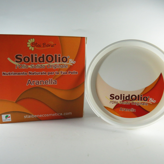 Olio solido BIO - ARANELLA (arancio e cannella)