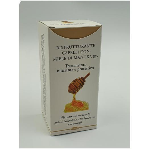 Emulsione Capelli al Miele di Manuka Ristrutturante senza risciacquo 125 ml.