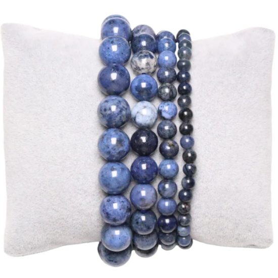 Bracciale Dumortierite 0,4 cm