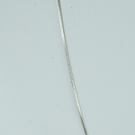Catenina in argento con maglie 60 cm