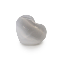 Cuore in Selenite - 3-4 cm