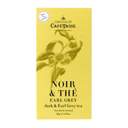 Cafè TasseEearl grey - barretta di cioccolato nero con tè Earl Grey 85 g