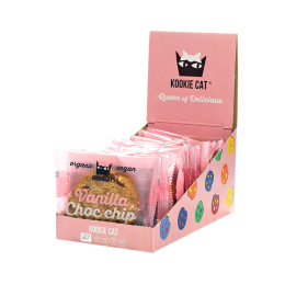 Kookie Cat Biscotti alla Vaniglia e scaglie di Cioccolato SENZA GLUTINE